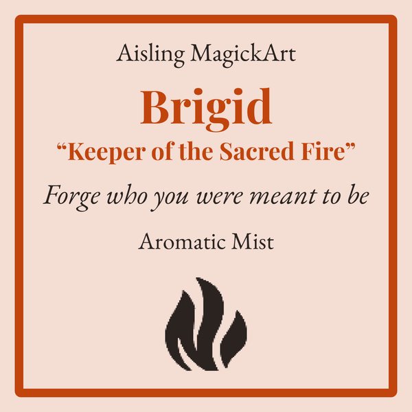 Brigid mist label